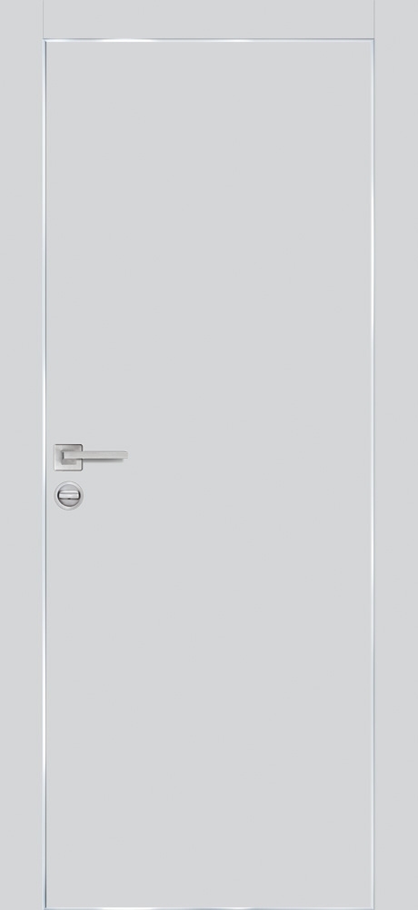 Межкомнатная дверь PX-1 AL кромка с 4-х ст. Сапфир матовый