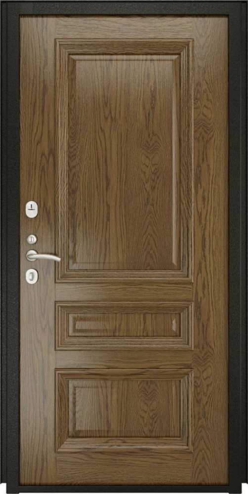 Товар Дверь ДвериПРО Модель L-49 Фараон-2 (16мм, светлый мореный дуб) DPRO196040