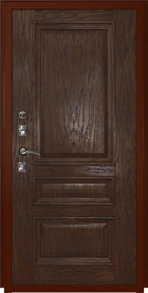 Товар Дверь ДвериПРО Модель L-46 Фараон-2 (16мм, мореный дуб) DPRO195842
